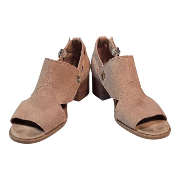 Koolaburra by UGG Kaia Open Toe Suede Leather Pumps Women’s Size 7.5 - Picture 7 of 10